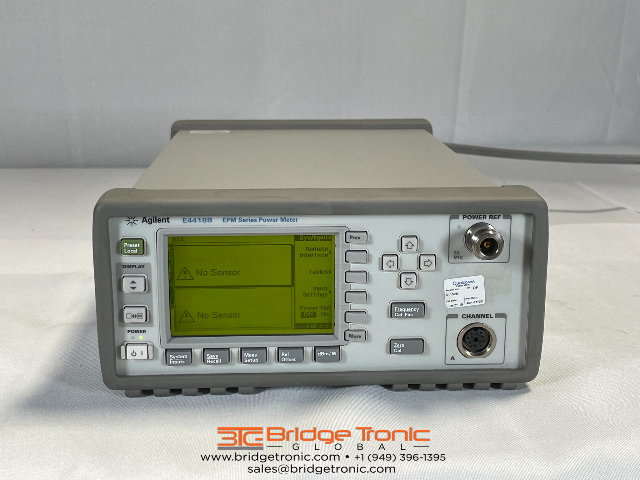 得価高品質パワーメータ　E4418B　アジレント　x01526　★送料無料★[RF(高周波)測定器] 電気計測器