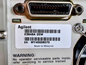 Agilent  E 3646 A  DC Power Supply  68967 Refurbished