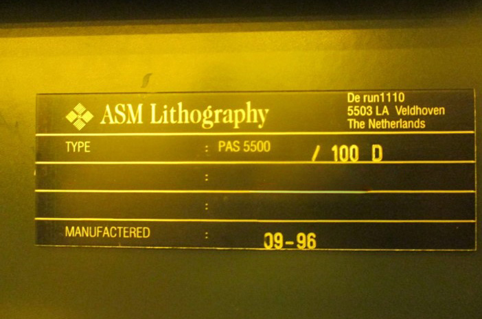 View ASML  PAS 5500 / 100 D  Stepper  74987