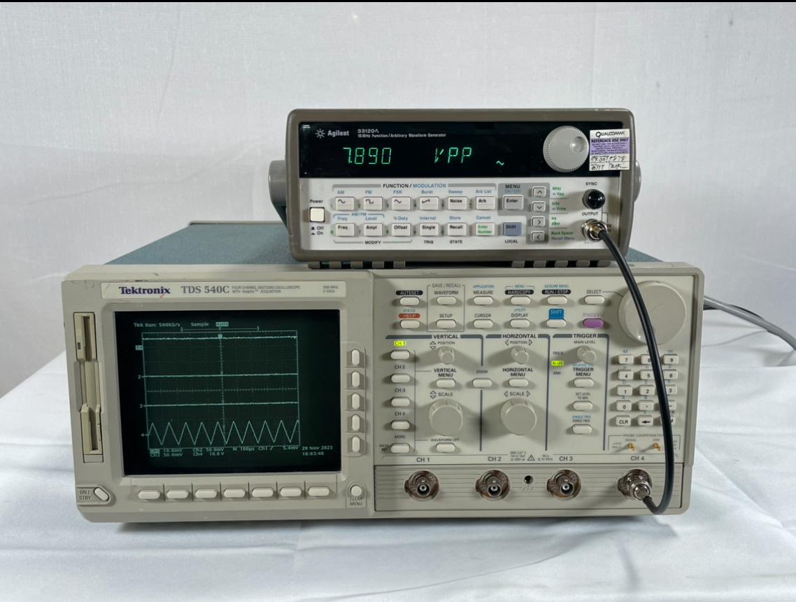 Tektronix TDS540C Four Channel Digitizing Oscilloscope With InstaVu ...