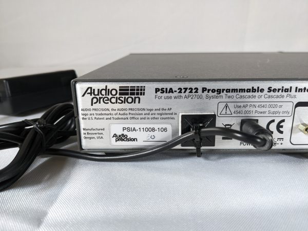 Purchase Audio Precision PSIA2722 Programmable Serial Interface Adapter -68952