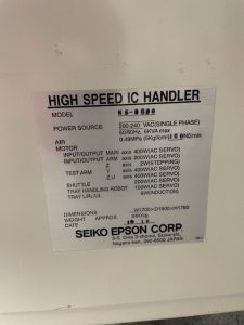 Seiko / Epson  NS 8080  Handler  75357 Image 1