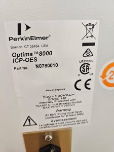 Buy Perkin Elmer  Optima 8000 ICP OES  Spectrometer  75811