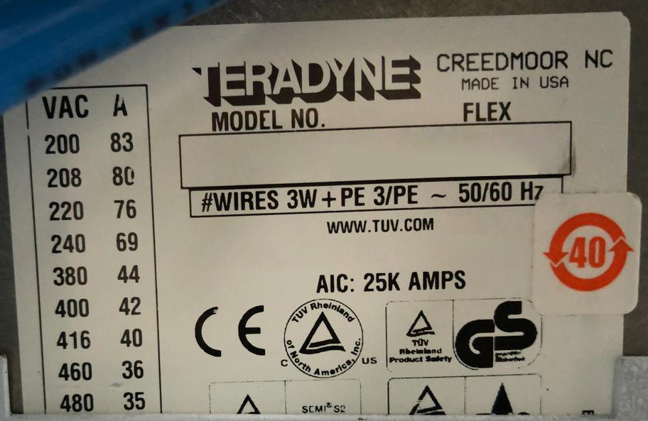 Teradyne  iFlex  Tester  76495 For Sale