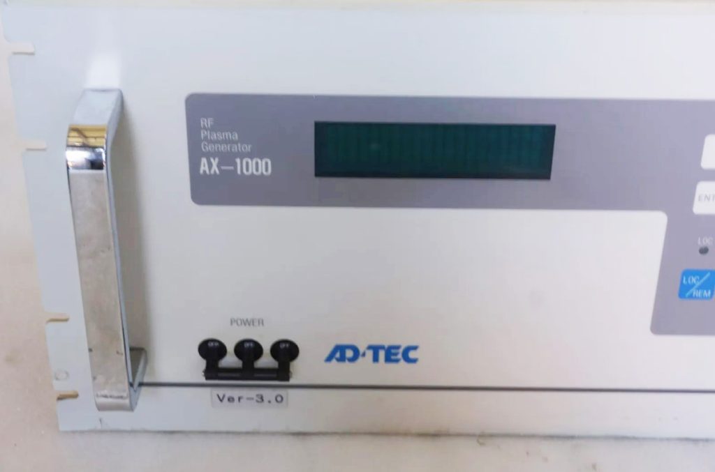 Adtec  AX 1000  RF Plasma Generator  76546 Refurbished