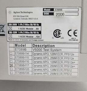 HP / Agilent / Verigy  V 5000  Test Station  76776 For Sale