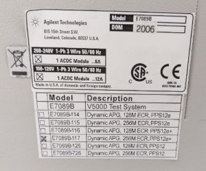 HP / Agilent / Verigy  V 5000  Test Station  76782 For Sale