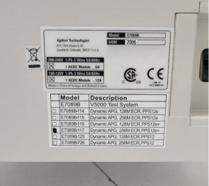 HP / Agilent / Verigy  V 5000  Test Station  76772 For Sale