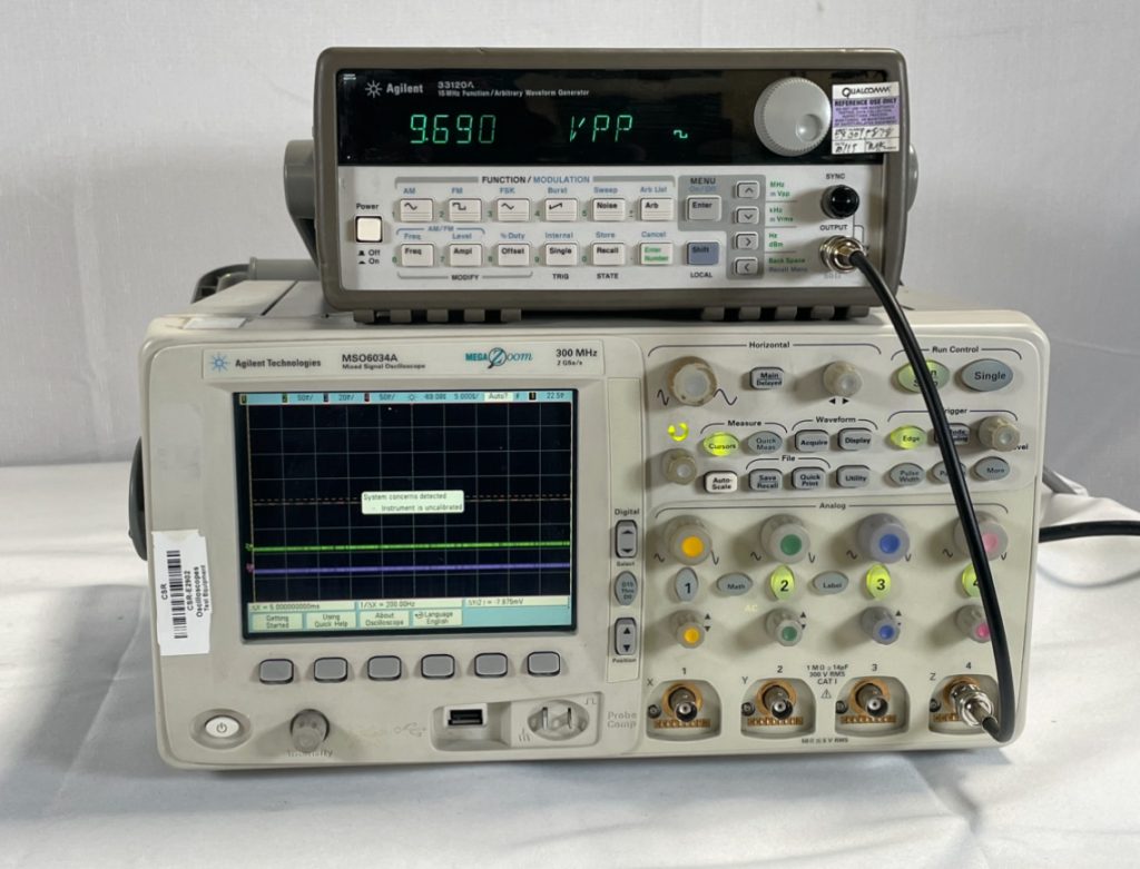 Agilent -MSO 6034 A -Mixed Signal Oscilloscope -75347 | Bridge Tronic ...