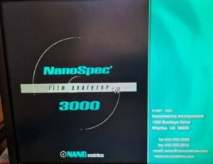 Check out Nanometrics  3000  Tabletop Thin Film Analysis System  80962
