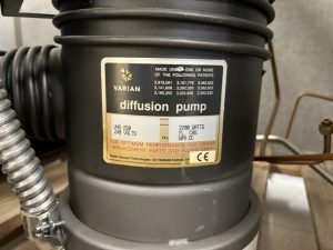 Varian  VHS 250  Diffusion Pump  84636 For Sale