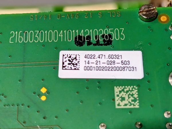 ASML  4022.470.78971  Circuit Board  84464 Refurbished